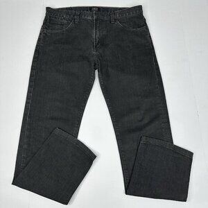AGOLDE Women's Black Mid-Rise Straight Fit Luxury‎ Designer Jeans W32-33/L28